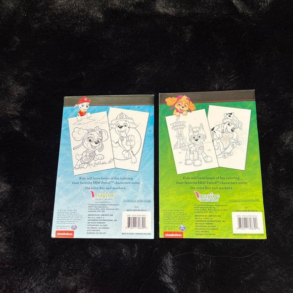 PAW Patrol Color by Number Books with Markers (Set of 2) - Fun Kids Activity Set - Picture 6 of 6
